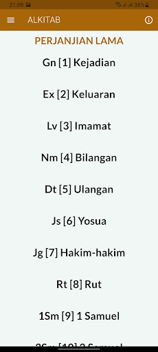 Alkitab Audio Screen 2