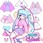Cover Image of Download Moon's Closet dress up game  APK