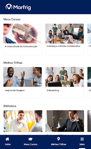 Portal de Treinamentos Marfrig Screen 3