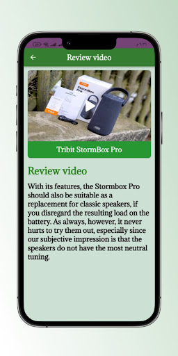 Tribit StormBox Pro Guide Screen 2