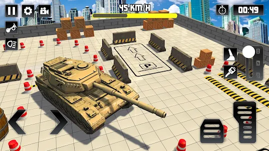 Tank Parking - Tank Games