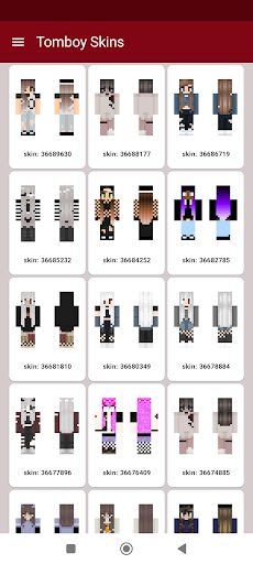 Tomboy Skins for Minecraft Screen 3