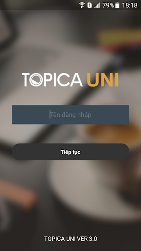 Android application Topica Uni screenshort