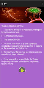 IQ Test Full 0.1 APK + Мод (Unlimited money) за Android