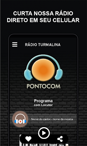 Android application RÁDIO TURMALINA screenshort