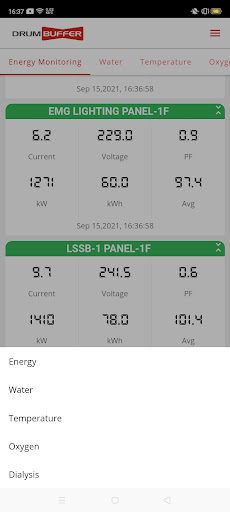 DrumBuffer IoT Screen 3