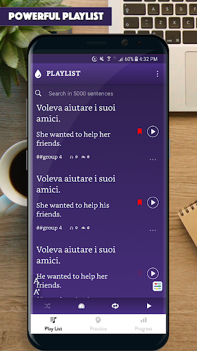 Screenshot of Italian Sentence Master 2