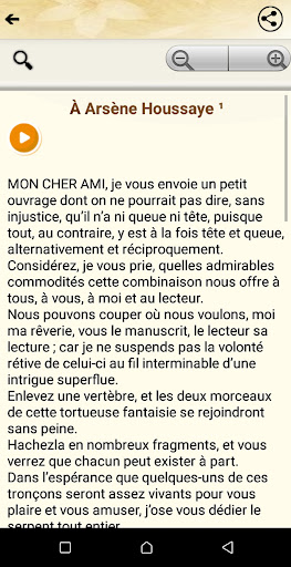 Le Spleen de Paris -Baudelaire Screen 2