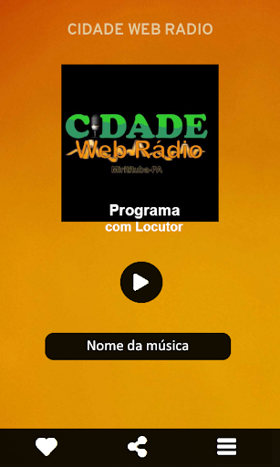 Cidade Web Rádio Screen 2