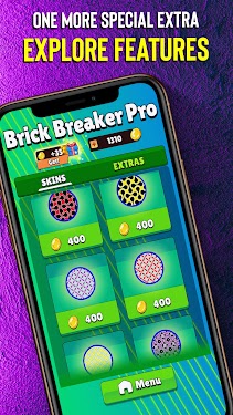 #4. Brick Breaker Legend (Android) By: Temel App