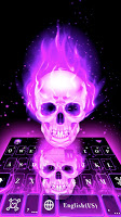 screenshot of Skeleton Keyboard Theme