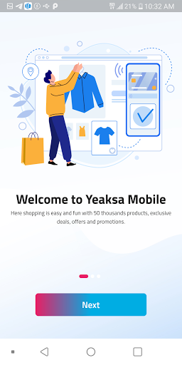 YEAKSA MOBILE Screen 2