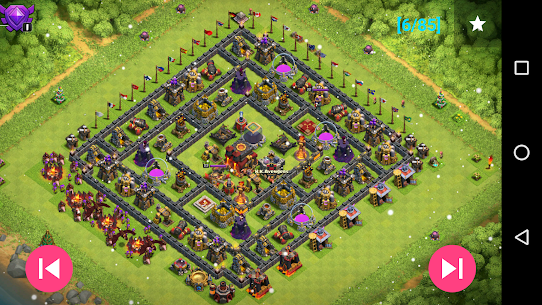 Maps of Clash Of Clans For PC installation