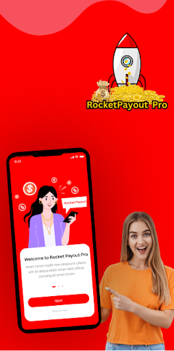 Android application RocketPayout Pro screenshort