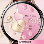 Pink and Gold Heart_Watchface