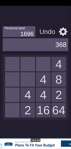 Custom 2048 Screen 3