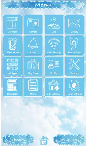 -Sky Above- Theme +HOME Screen 3
