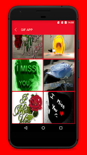 Miss You Animated GIF Screen 2