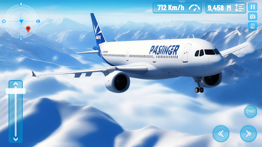 Android application Airplane flight Sim Plane Game screenshort