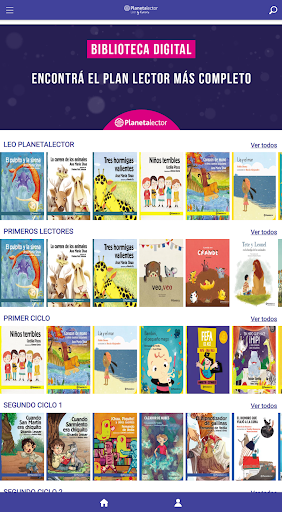 Android application B. D. Planeta Lector Argentina screenshort