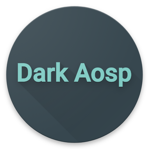 Dark Aosp Theme for LG V30 & L 1.0.1 Icon