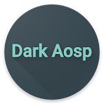 Cover Image of Download Dark Aosp Theme for LG V30 & L  APK