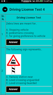 RTO Exam Driving License Test 4