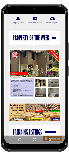 Android application Real Estate Database (RED) screenshort