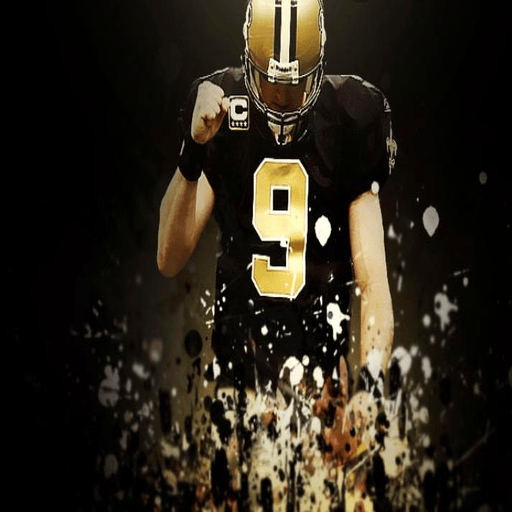 NewOrleans Saints 4k logo