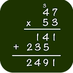 Cover Image of Download Math: Long Multiplication  APK