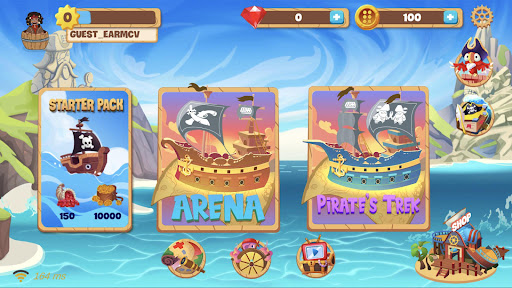 Android application Pirate Domino screenshort