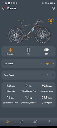 Android application EUNORAU GO screenshort