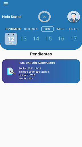 Android application sleapp screenshort