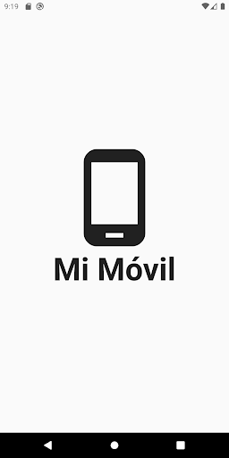 Android application Mi Movil screenshort