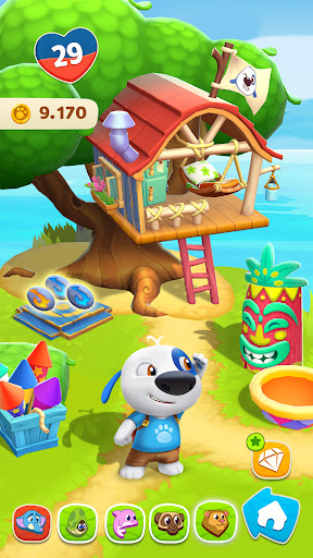 My Talking Hank: Islands screenshot 2