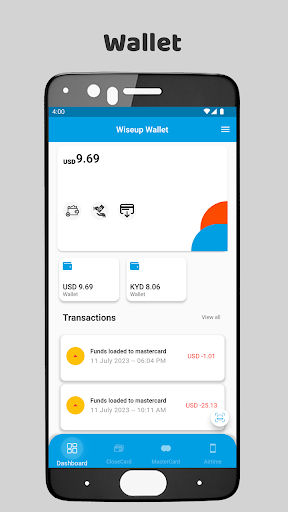 WiseUp Wallet Screen 2