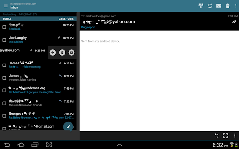 MailDroid – Free Email Application 15