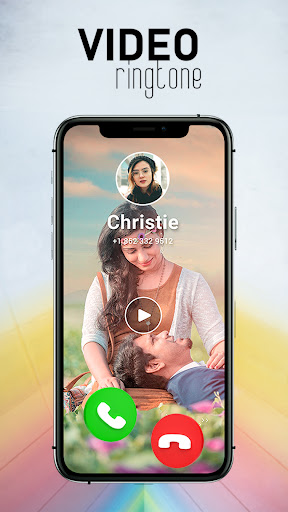 Android application Video Ringtone Incoming Call screenshort