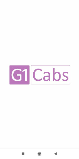 Android application G1 Cabs screenshort