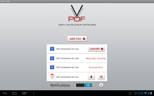 Visio To PDF Screen 3