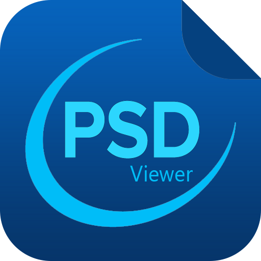 PSD viewer - File viewer for P  Icon