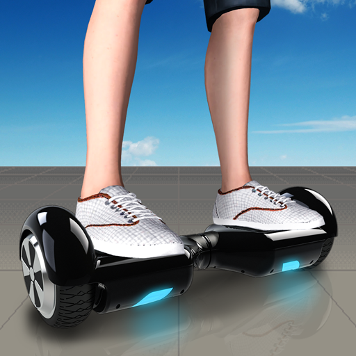 Hoverboard Racing Simulator 3d logo