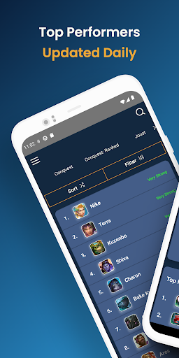 Android application SMITEMS for Smite screenshort