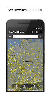 Flugverfolgung / Flugradar Screenshot