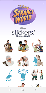 Imágen 5 Disney Stickers: Mundo Extraño android