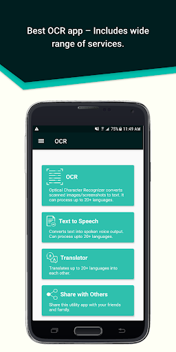 Image to text scanner - OCR - Screen 2