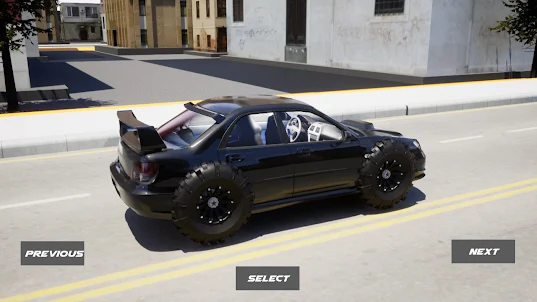 Impereza 3D Car Simulation