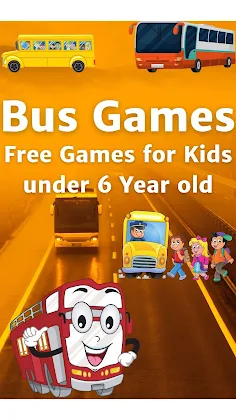Bus Games For Kids 4 Year Old - Screenshot 1