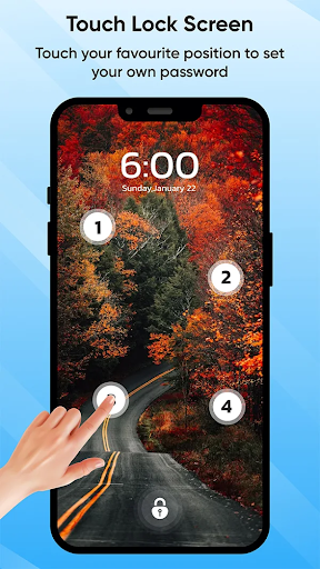 Touch Lock Screen Touch Photo Screenshot 1 - AppWisp.com
