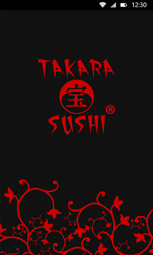 Android application Takara Sushi screenshort